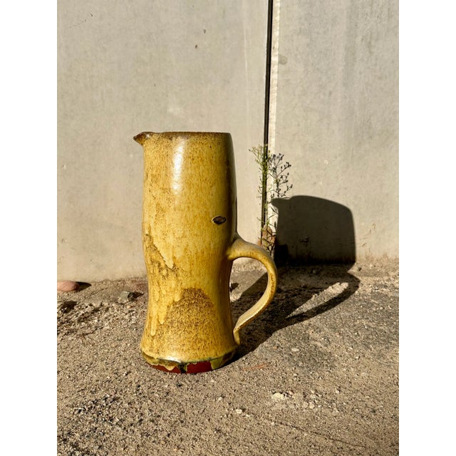Large Sculptural Studio Ceramic Art Jug Vase by Helma Klett, Germany, 1940s For Sale - Image 10 of 18