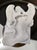 Wall Mounted White Glazed Ceramic Cherub Candleholder by Goldscheider, Austria, 1930s For Sale - Image 9 of 10