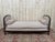 Gold Louis XVI Bench with Floral Fabric For Sale - Image 8 of 8