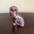 Staffordshire Antique Purple Lusterware Staffordshire Spaniels- a Pair For Sale - Image 4 of 10