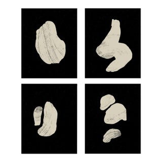 Abstract Figure Giclee Prints, Set of 4 For Sale