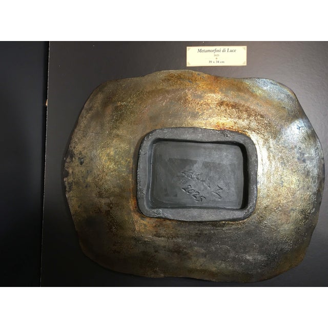 Early 21st Century Metamorphosis of Light Sculptural Work in Raku Ceramic from Stefania Zoppellaro, 2025 For Sale - Image 5 of 7