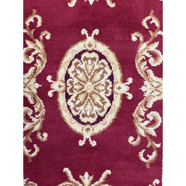Spanish Hand-Knotted Wool Rug, 1950 For Sale - Image 3 of 13