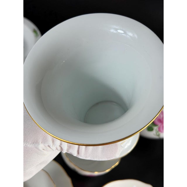 Rote Rose Coffee Service in Porcelain from Meissen, Germany, 1980s, Set of 23 For Sale - Image 9 of 17