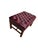Traditional Vintage Chesterfield Style Oxblood Ethan Allen Georgian Court Leather Ottoman, Attributed For Sale - Image 3 of 9