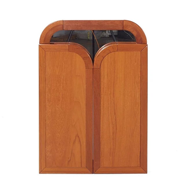 Mid-Century Modern Mid Century Danish Teak Vanity Mirror For Sale - Image 3 of 6