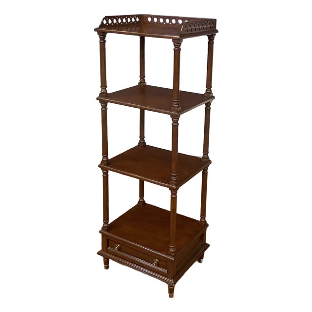 Traditional Etagere/Display Shelf by Leighton Hall - Showroom Sample For Sale