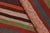 Vintage Persian Kilim, Vibrant Geometric Stripe Patterns - Rug & Kilim For Sale - Image 9 of 9