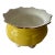 Aynsley Bone China Footed Cachepot — Canary Yellow & Gold, Est. 1775, England For Sale