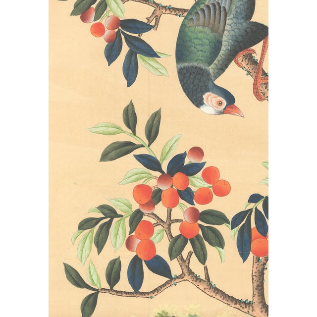 Commodity: Vintage Style Chinoiserie Handmade Wallpaper, Handicrafts: Digital printed and hand-mounted Wallpaper material:...