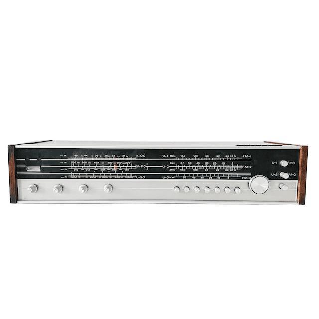 Mid-Century Modern Mid-Century Teak Aristona SA5910 22RH781 Stereo Receiver from Philips, 1970s For Sale - Image 3 of 8