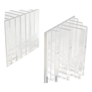 John Mascheroni Lucite Table Bases For Sale