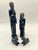 Hand-Carved Dark Wood African Christmas Nativity Set From Angola - 11 Pieces For Sale - Image 10 of 10