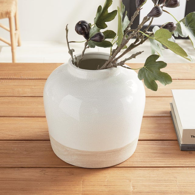 Early 21st Century Leona Wide Vase For Sale - Image 5 of 7