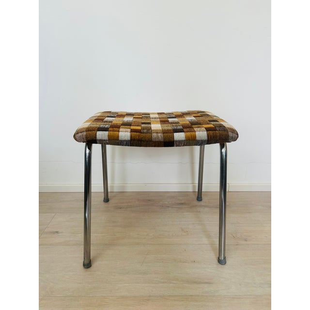 Vintage Ottoman by Kovona, Czechoslovakia, 1970s For Sale - Image 9 of 9