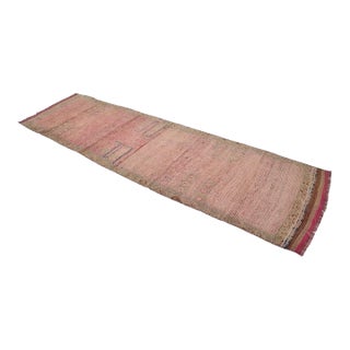 Vintage Tribal Hallway Runner For Sale