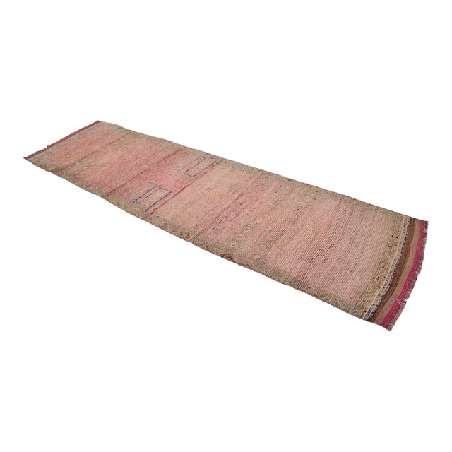 Vintage Tribal Hallway Runner For Sale