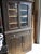 Fabulous country farmhouse step-back cupboard - the real deal. Probably from the 1850s, this has the original grain paint...