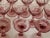 Late 20th Century Libbey Pink Plum Wine Glasses - S/12 For Sale - Image 5 of 9