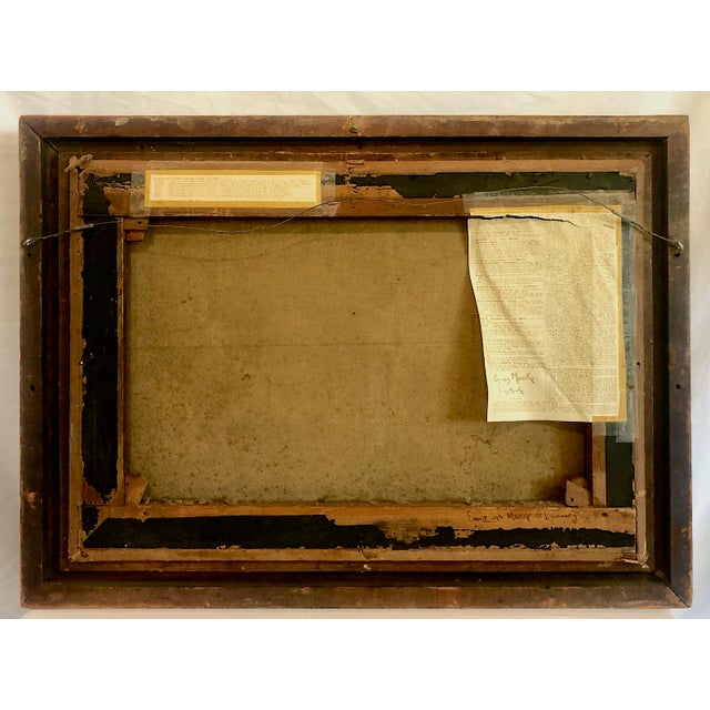 Army Green 1872 French Pastoral Scene, by Émile Van Marcke De Lummen (1827-1890) For Sale - Image 8 of 11
