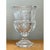 Transparent Vintage Tiffany & Co. Etched Crystal Pedestal Vase For Sale - Image 8 of 12