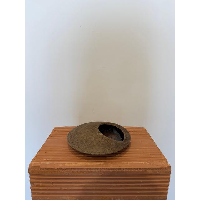 1960s Mid-Century Brazilian Modern Ceramic Flying Saucer Ashtray or Catchall, 1960s For Sale - Image 5 of 12
