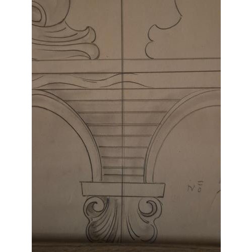 Unknown, Sketches, 1940s, Set of 3 For Sale - Image 15 of 17