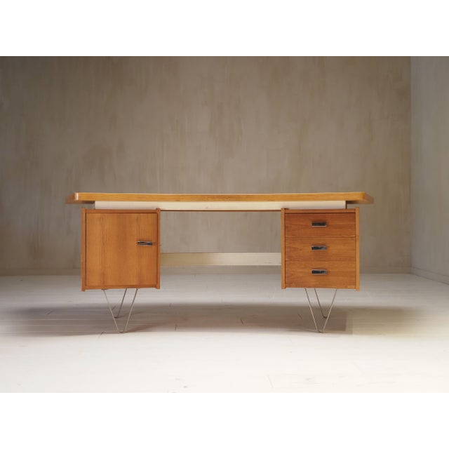 1960s Boomerang Floating Desk from Tijsseling Nijkerk, the Netherlands, 1960s For Sale - Image 5 of 15
