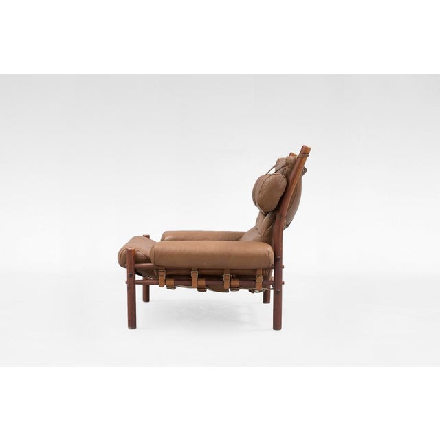 Arne Norell’s Inka Lounge Chair is a refined expression of Scandinavian safari modernism, designed in Sweden in the 1960s....