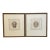 Pair of Framed 1820s English Portrait Drawings of Men For Sale