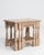1970s Set Of Three Oak Nesting Tables For Sale - Image 13 of 13