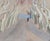Yves Brayer, Row of Plane Trees In Winter, Maussane-les-Alpilles, 20th Century, Mixed Media on Paper, Framed For Sale - Image 8 of 17