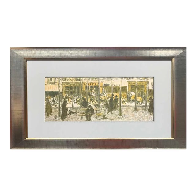 Pierre Bonnard Lithograph Ltd. Edition + Frame Included For Sale