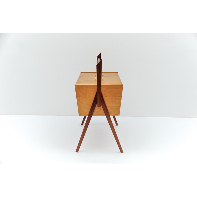 Mid-Century Modern Italian Sewing Box, 1960s For Sale - Image 6 of 12