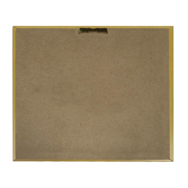 Still Life With Oysters and Lemon Framed 8x10" Oil Painting Reproduction Print on Canvas in Wide Antiqued Gold Frame For Sale - Image 4 of 4