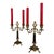 19th Century Antique French Brass and Ebony 2-Light Candelabras, Set of 2 For Sale - Image 10 of 10