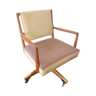 Executive Mid-Century Modern Desk Chair For Sale