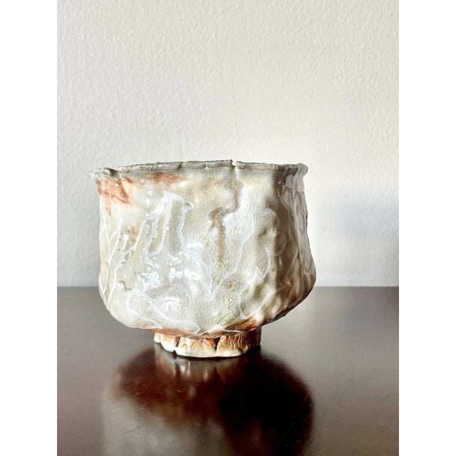 American Studio Pottery Sculpted and Glazed Bowl For Sale - Image 4 of 9