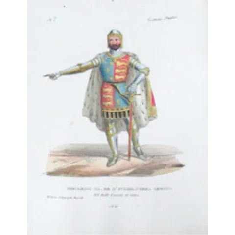 Traditional C. 1799 Borghese Noble Prints - A Pair For Sale - Image 3 of 3