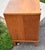 John Stuart Walnut Nightstand Mid Century Modern Vintage 3 Drawer Chest Brass For Sale In Philadelphia - Image 6 of 15