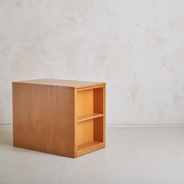 Danish Oak Pull-Out Desk on Wheels, 1970s For Sale - Image 12 of 18