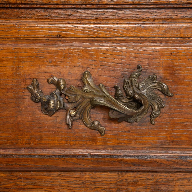 19th Century Louis XV Chest Of Drawers In Original Patina For Sale - Image 12 of 17
