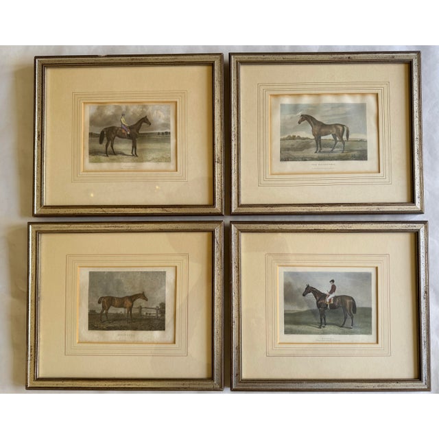 With provenance from a prominent Connecticut estate, up for consideration here is a set of 8 well-framed antique hand-...