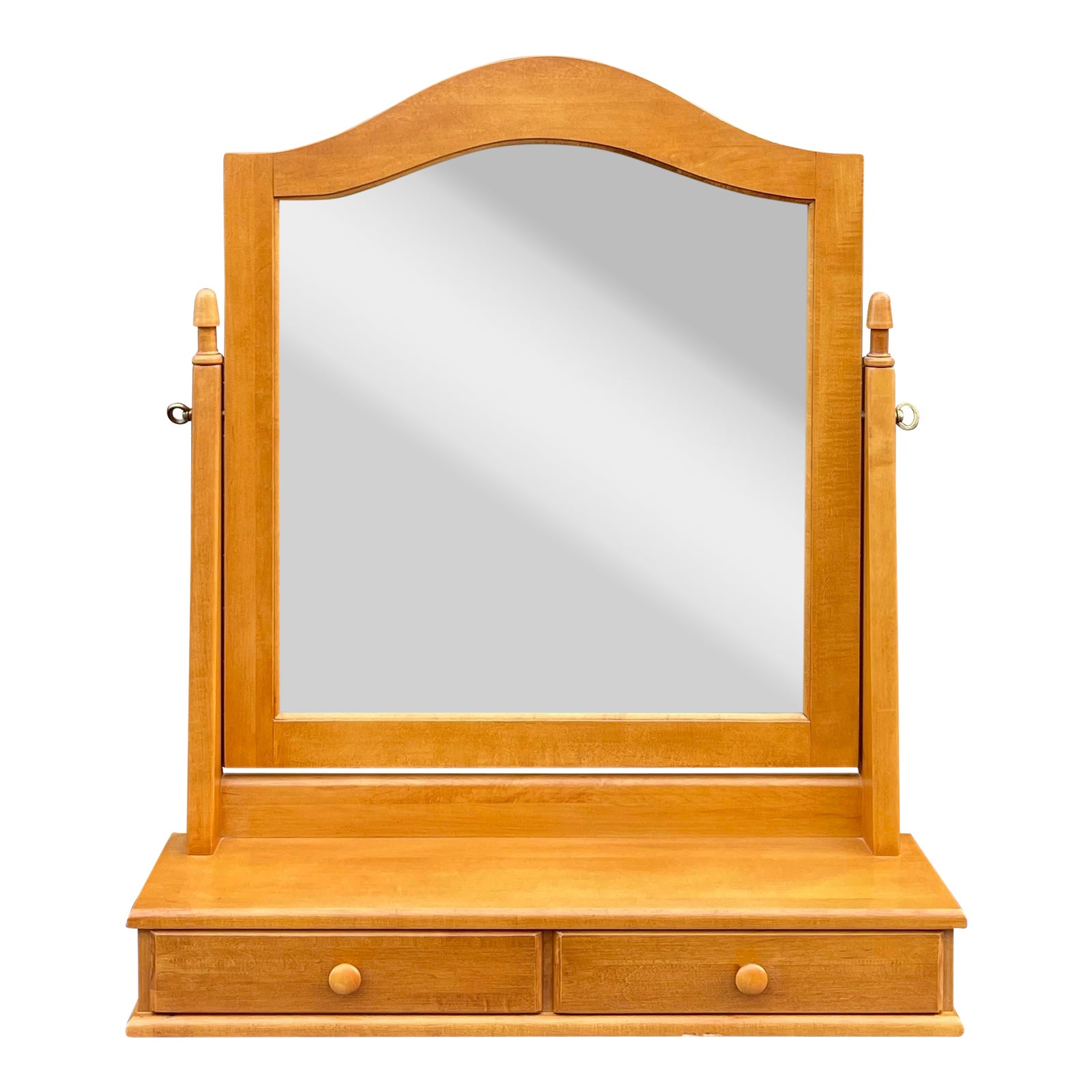 2000s Moosehead American Shaker Style Solid Maple / Birch 2 Drawer ...