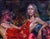Apron by Natalia Fabia | Oil on panel Portrait of a woman in a red apron. For Sale