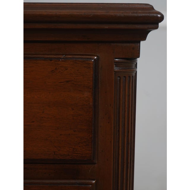 Brown 1970s Kittinger Colonial Williamsburg Mahogany Chippendale Lowboy For Sale - Image 8 of 18