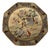Antique Satsuma Charger: Meiji Period Japanese Porcelain, Floral Garden Scene For Sale