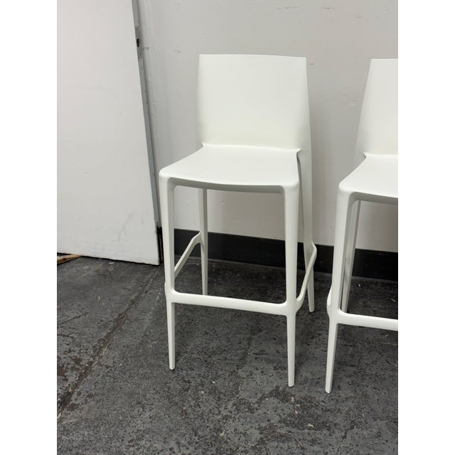 Plastic Mario & Claudio Bellini for Heller Bellini Outdoor Barstools, Pair For Sale - Image 7 of 12