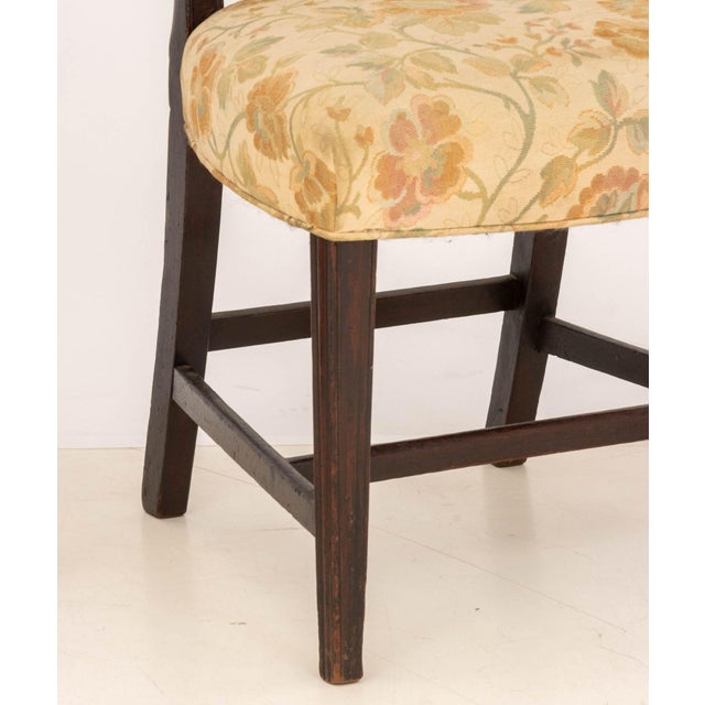 Early 19th Century Set of Four George III Mahogany Side Chairs For Sale - Image 5 of 8