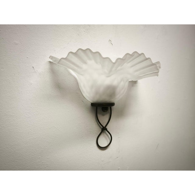 Rustic Wall Sconce, 1980s For Sale - Image 4 of 8
